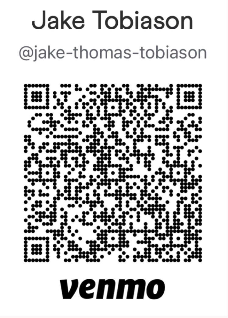 Jake's Venmo QR code